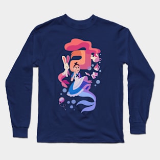 Alice in Mermaidland Long Sleeve T-Shirt